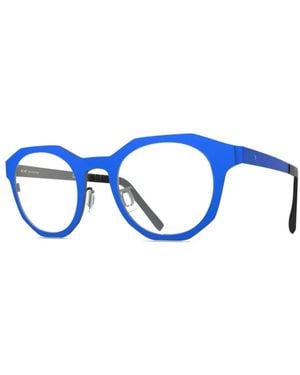 Blackfin Fire Brille Mit Geometrischem Gestell - Blau