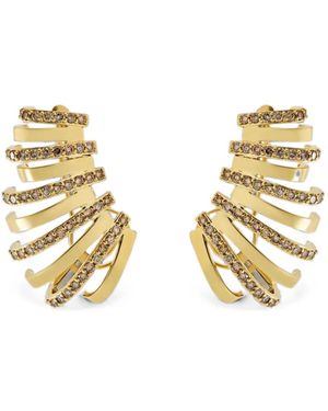 Jewels Aficionado Giselle Diamond Earrings - Metallic