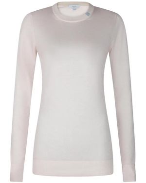 Malo Pull À Manches Longues - Blanc