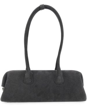 OSOI Suede Tote Bag - Black