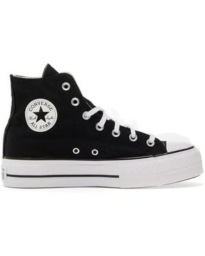 Converse Chuck Taylor All Star Lift Wide Trainers - Black