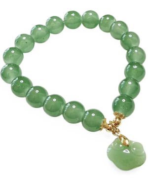 Hzmer Jewelry Hara Summer Bead-Pendant Bracelet - Green