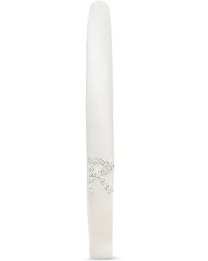 Ruslan Baginskiy Crystal-Embellished Headband - White