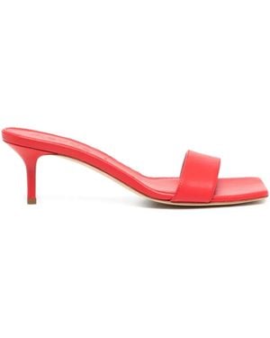 Aeyde 70 Mm Ilvy Sandalen - Rood