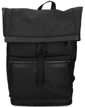 BOSS Buckle-Fastening Backpack - Black