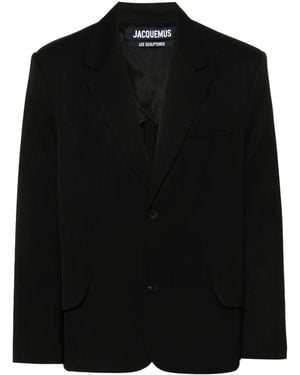Jacquemus La Veste Titolo Blazer - Black