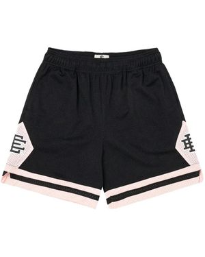 Eric Emanuel Joggingshorts Mit Logo-Print - Schwarz