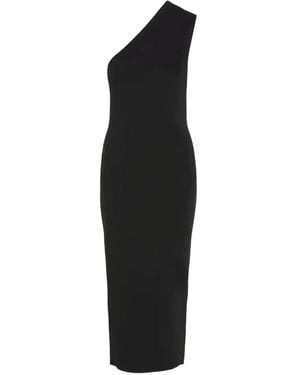 GAUGE81 Arriba One-Shoulder Midi Dress - Black