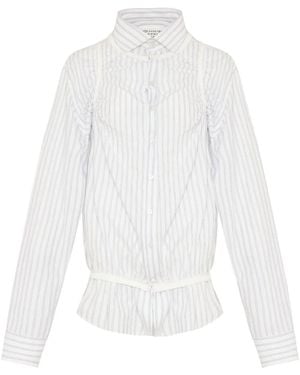 Maison Margiela Striped Shirt - White