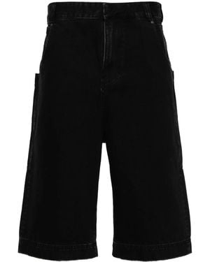 パンツ ENTIRE STUDIOS Women Shorts  Burmudas ES2546BL Black entire-studios-area-short-