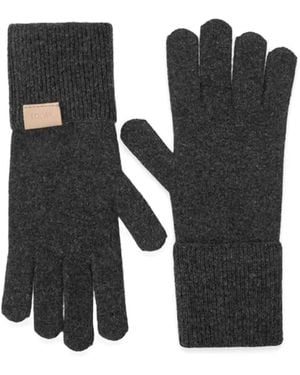 Loewe Cashmere Gloves - Black