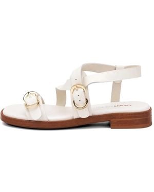 Frau Sandales À Brides Multiples - White