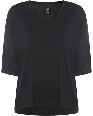 Thom Krom V-Neck Blouse - Black