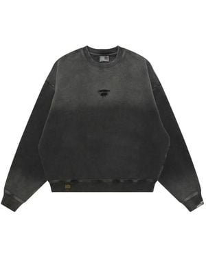 Aape By A Bathing Ape Logo-Patch Sweatshirt - Black