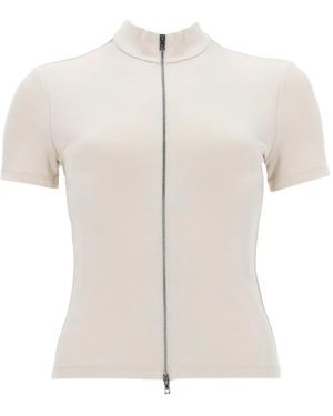 Alexander Wang Oberteil Mit Reißverschluss - Weiß