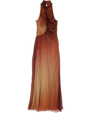 Botsi Twilight Mirage Ruched Dress - Brown
