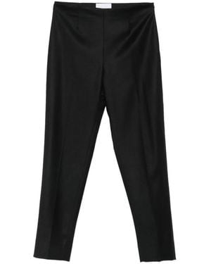 Berwich Pressed-Crease Cropped Pants - Black