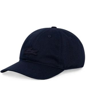 Lacoste Logo-Embroidered Baseball Cap - Blue