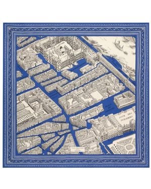 Inoui Edition Louvre Scarf - Blue