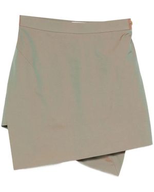 Vivienne Westwood Asymmetrischer Infinity Minirock - Natur