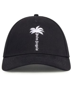 Palm Angels Cappello Da Baseball Palm Tree - Blu