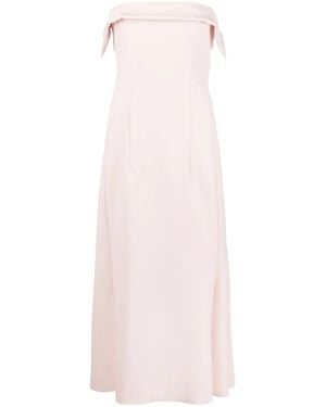 Philosophy Di Lorenzo Serafini Strapless Midi Dress - Pink