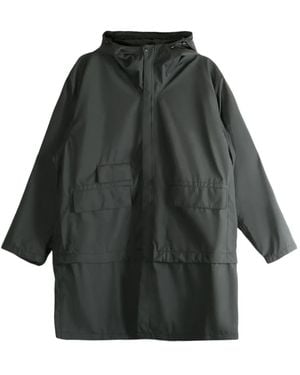 Nanamica Hooded Pocket Coat - Grey
