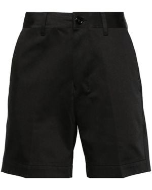 Ami Paris Ami De Coeur Chino Shorts - Black