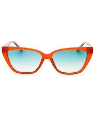 GUESS EYEWEAR Cat-Eye Frame Sunglasses - Blue