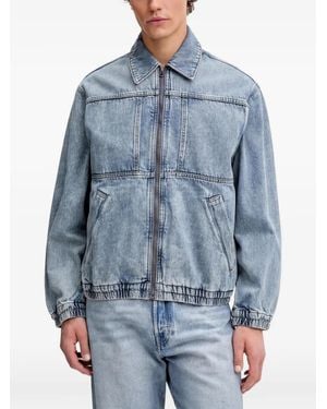 Levi's Janaai Zip-Fastening Denim Jacket - Blue