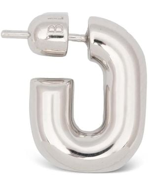 Maria Black Pendientes De Aro Forma Pequeños - Blanco
