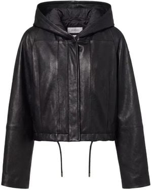 Sportmax Hooded Jacket - Black