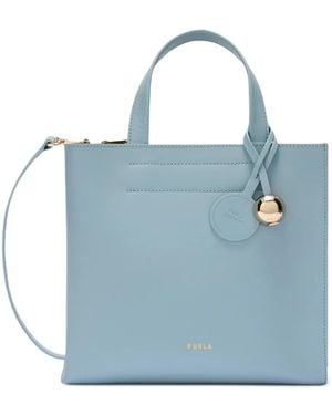 Furla Small Divide It Tote Bag - Blue