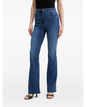 Patrizia Pepe Logo-Detail Jeans - Blau