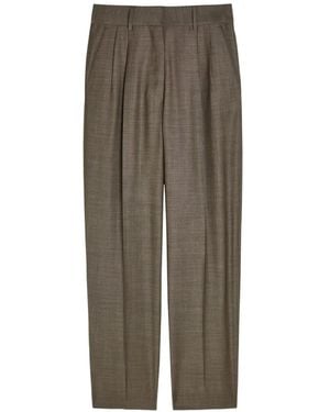 Blazé Milano Pleated Pants - Brown