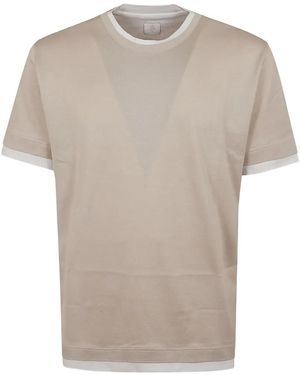 Eleventy T-Shirt À Design Superposé - Multicolour