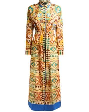 Etro Kleid Mit Print - Mettallic
