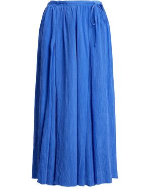 Polo Ralph Lauren Crinkle Wrap Skirt - Blue