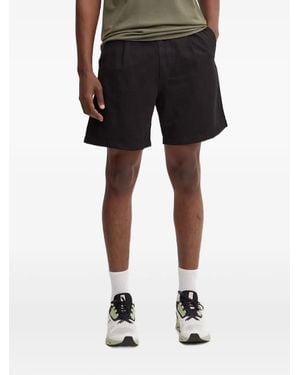 Samsøe & Samsøe Pleated-Front Bermuda Shorts - Black