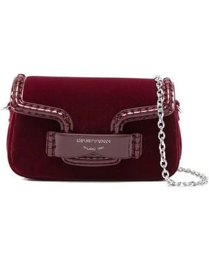 Emporio Armani Shoulder Bag - Purple