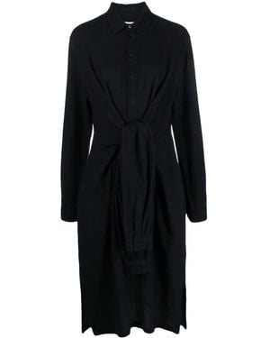 Henrik Vibskov Spread-Collar Shirtdress - Black