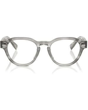 Brunello Cucinelli Round Acetate Frames - Grey