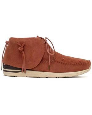 Visvim Fbt Lhamo-Folk Sneakers - Brown