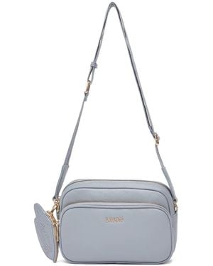 Liu Jo Logo-Lettering Coin-Purse Cross Body Bag - White