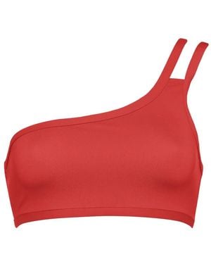 Eres Connie One-Shoulder Bikini Top - Red