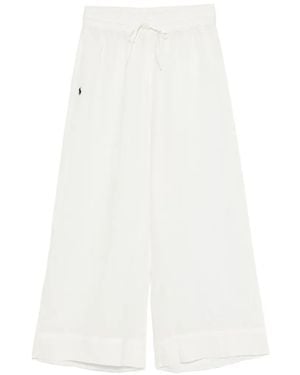 Polo Ralph Lauren Drawstring Cover-Ups - White
