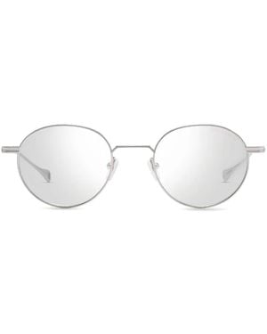 Dita Eyewear Lancier ラウンド眼鏡フレーム - ホワイト