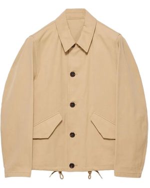 Prada Katoenen Jack - Naturel