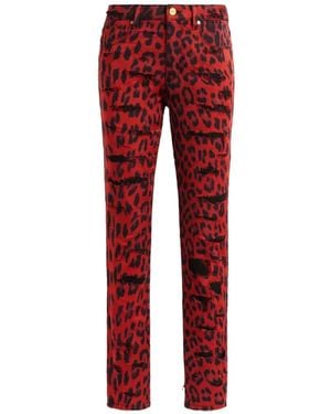 Roberto Cavalli Pants - Red