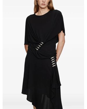 Christopher Esber Coiled T-Shirt Aus Jersey - Schwarz